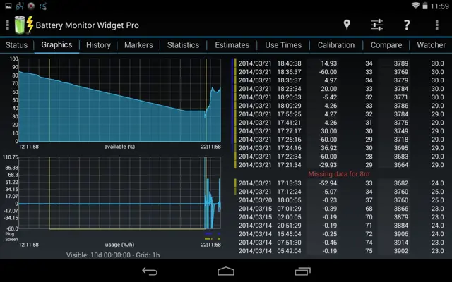 Battery Monitor Widget android App screenshot 10