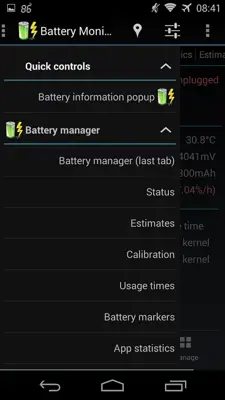 Battery Monitor Widget android App screenshot 2