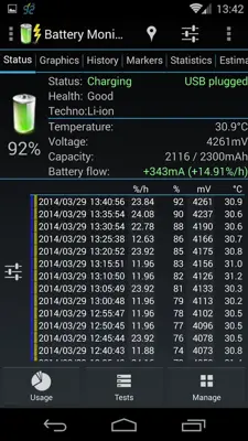 Battery Monitor Widget android App screenshot 4