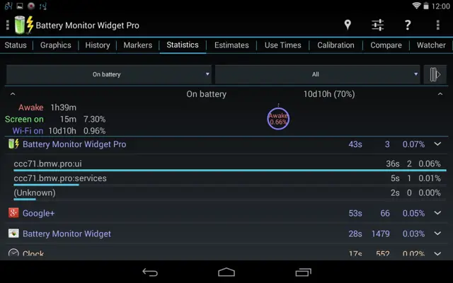 Battery Monitor Widget android App screenshot 7